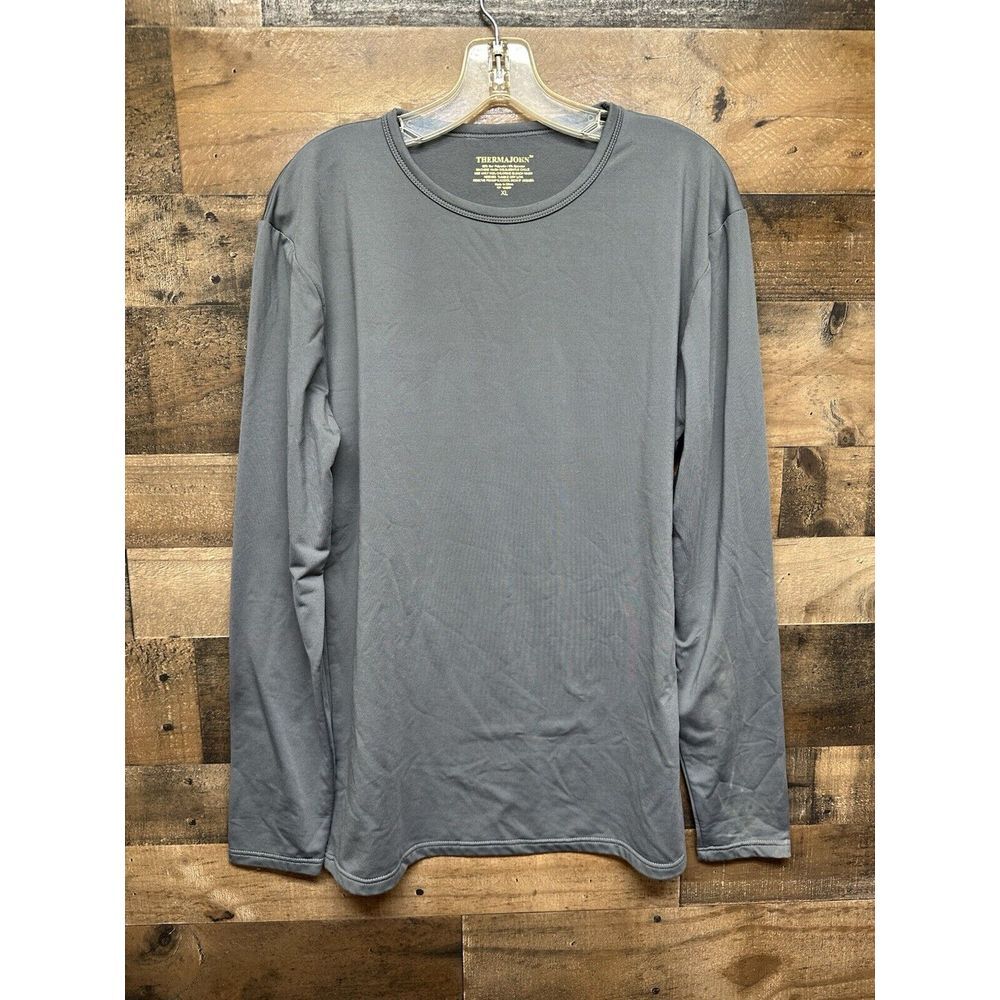 Thermajohn Men's Base Layer Long Sleeve‎ Top Size X-Large